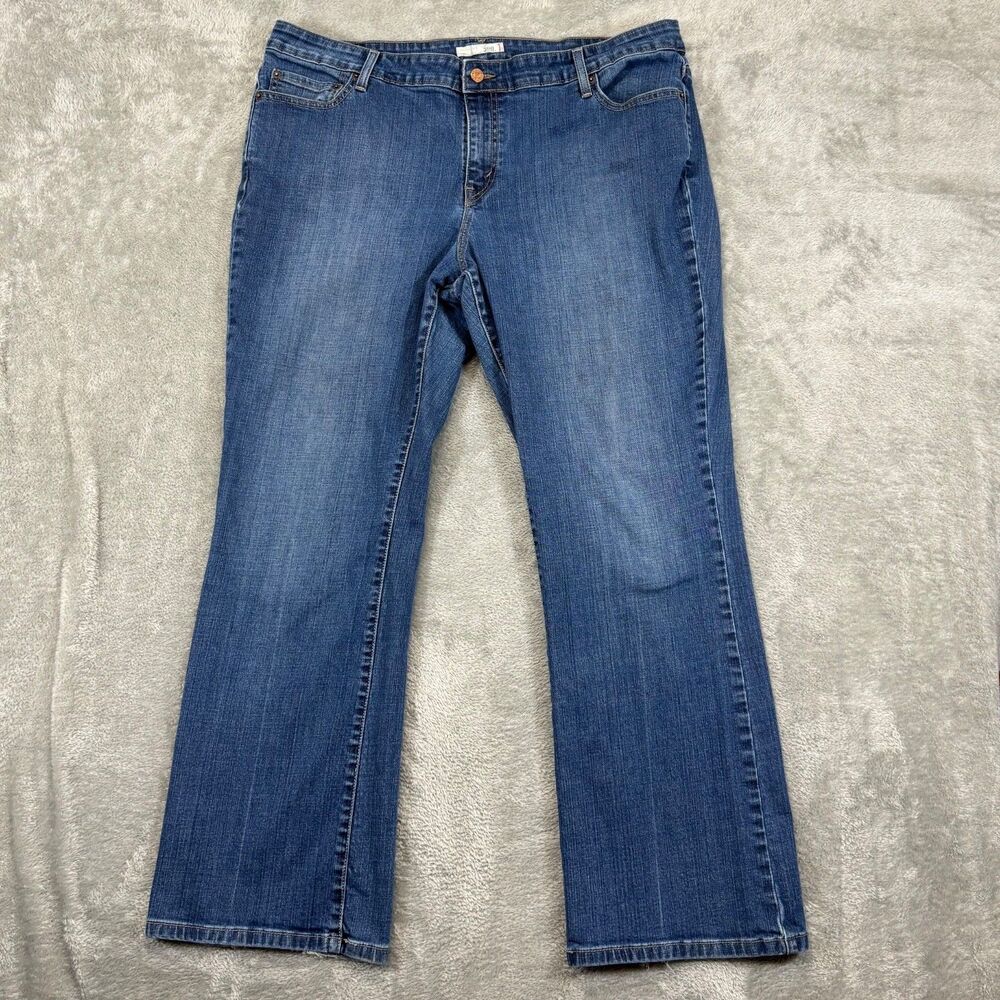 Levi's Jeans Women's 20W Blue Denim 590 Bootcut Cowgirl Western Casual 40x30